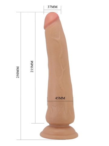 Mekani dildo sa kožicom | Tiemeyer Sliding Skin 25 cm - Img 3