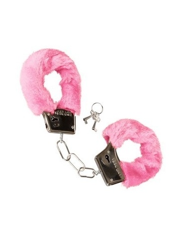 Metalne lisice sa pink krznom | CalExotics - Img 2