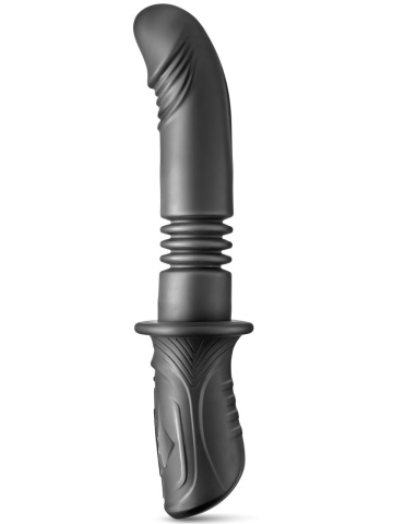 Pokretljivi crni silikonski vibrator | My Black Ram - Img 4