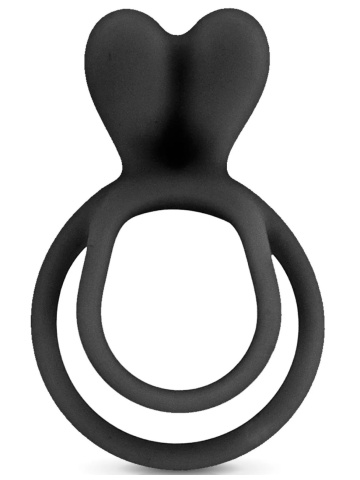 Prsten za penis i testise | Double Ring Black - Img 2