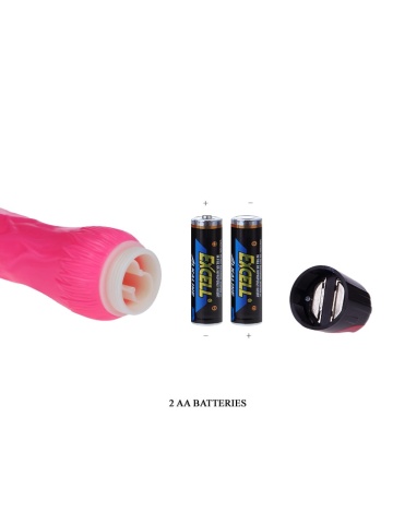 Realističan vibrator | Multi Speed Pink 24 cm - Img 7