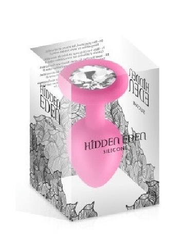 Silikonski analni plug | Eden Pink veličina S