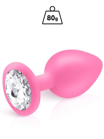 Silikonski analni plug Pink | HIdden Eden - Img 2