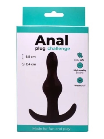 Silikonski Analni T-plug 8,5 cm | Silicone Anal T-plug