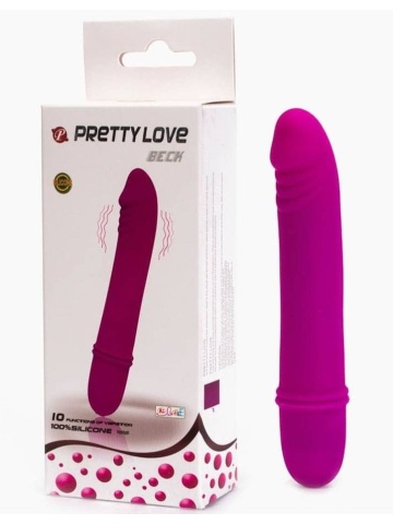 Silikonski mini vibrator | Beck Pink