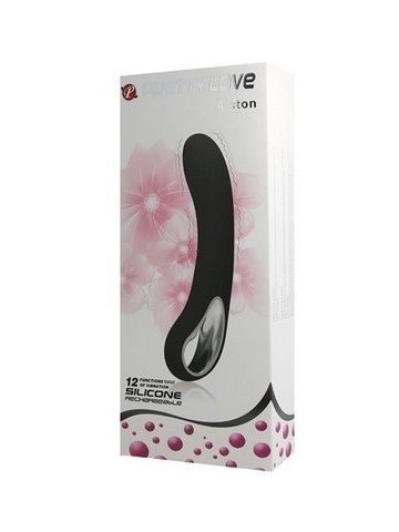 Silikonski vibrator | Alston Black - Img 1