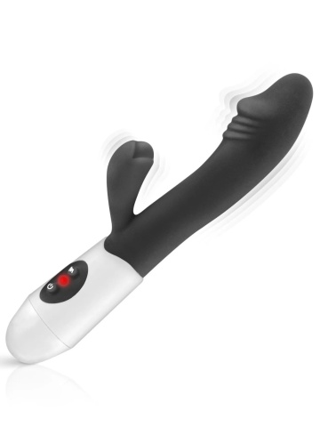 Silikonski vibrator | Elya Black - Img 2