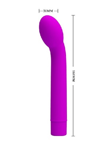 Silikonski vibrator | Logan Violet - Img 7