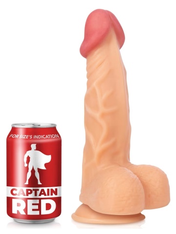 Veliki XL dildo | Captain Red 23 cm - Img 2