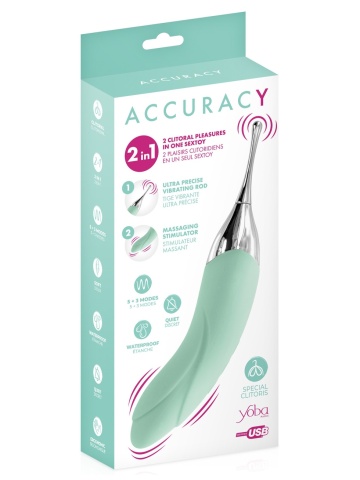 Vibrator Stimulator 2u1 | Accuracy Green