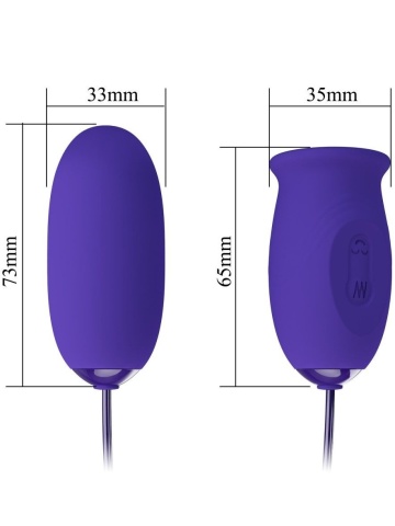 Vibro jaje i klito masažer 2u1 | Daisy - Img 7
