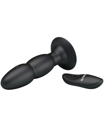 Analni vibrator od silikona na daljinski | Beaded Pleasure - Img 4