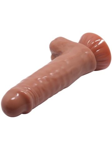 Dildo sa pokretnom kožicom | Baron Latino 18.5 cm - Img 4