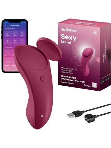 Klito masažer sa aplikacijom | SATISFYER Sexy Secret - Img 10