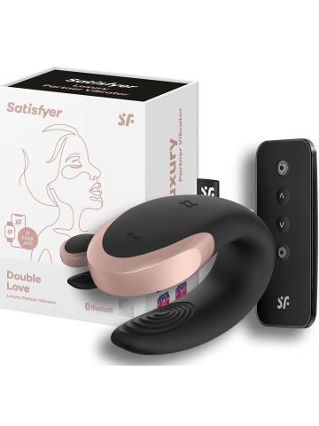 Luksuzni Vibrator za Parove sa Daljinskim i App | SATISFYER Double Love
