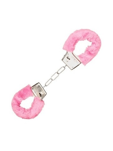 Metalne lisice sa pink krznom | CalExotics - Img 3
