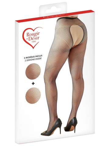Pakovanje 2 para sexy čarapa | Sexy Tights 1+1 - Img 4