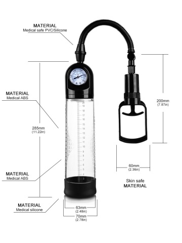 Pumpa za penis sa barometrom | PowerUp Pump - Img 5
