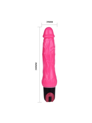 Realističan vibrator | Multi Speed Pink 24 cm - Img 8
