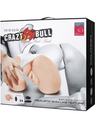 Realistična vibro Vagina & Anal | Crazy Bull - Img 8