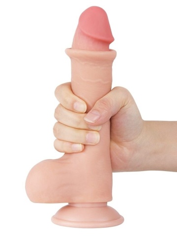 Realistični dildo | Sliding Skin 20 cm - Img 6