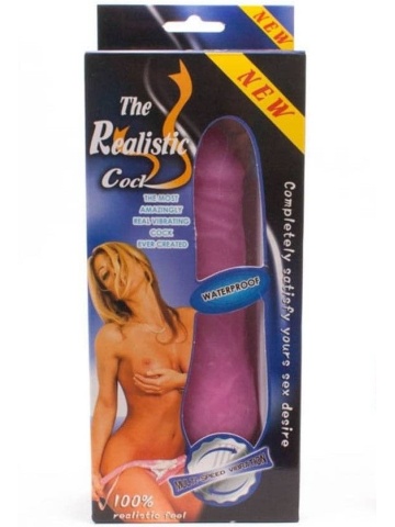 Realistični mekani pink vibrator | Realistic Cool - Img 3