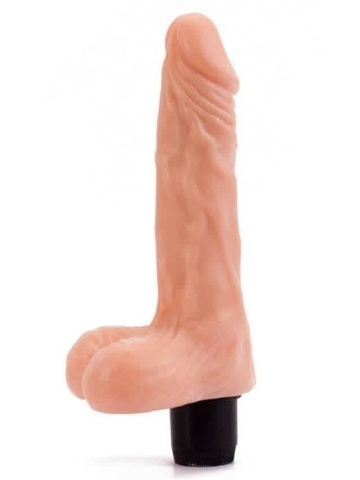 Realistični vibrator sa testisima | Real Feel 20 cm - Img 2