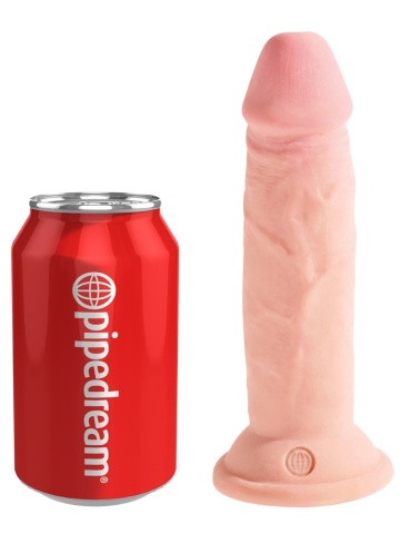 Realističnim dildo od 3D materijala| 3D King Cock Dildo 15 cm - Img 3