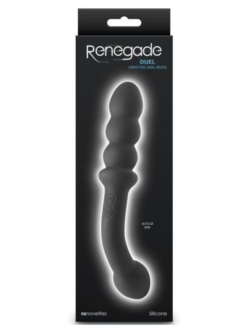 Silikonski dvostrani vibrator | Renegade Anal Duel