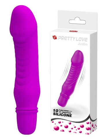 Silikonski pink mini vibrator | Stev