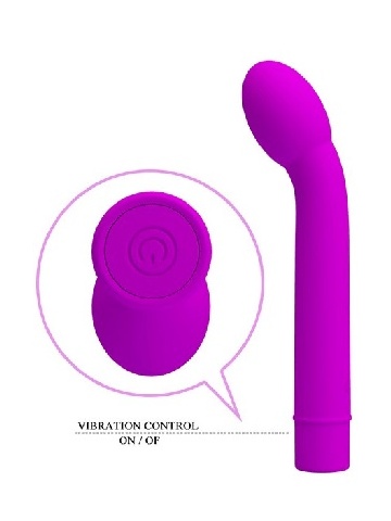 Silikonski vibrator | Logan Violet - Img 3