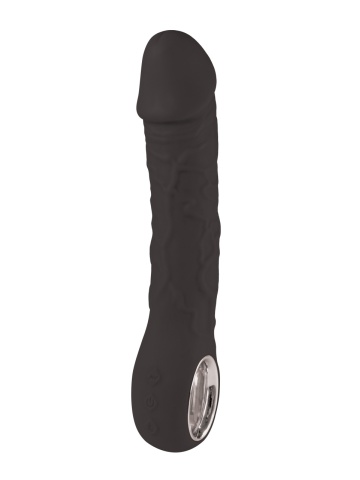 Silikonski Vibrator sa grejanjem | Prometheus Black - Img 5