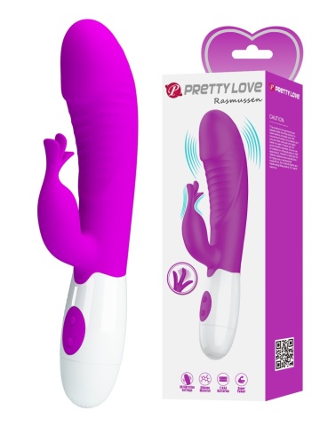 Silikonski Zeka vibrator | Rasmussen Rabbit Pink