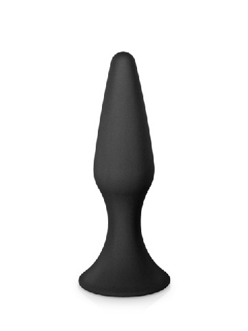 Silionski analni plug | Glamy First Black L - Img 2