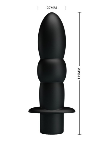 Analni vibrator od silikona | Wyatt - Img 7