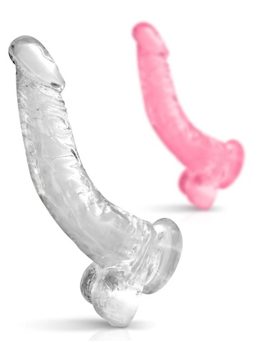 Dildo | Pure Jelly Clear 22 cm - Img 5