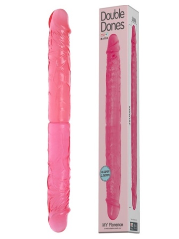 Dupli Dildo Pink | Double Dones My Florence 36 cm