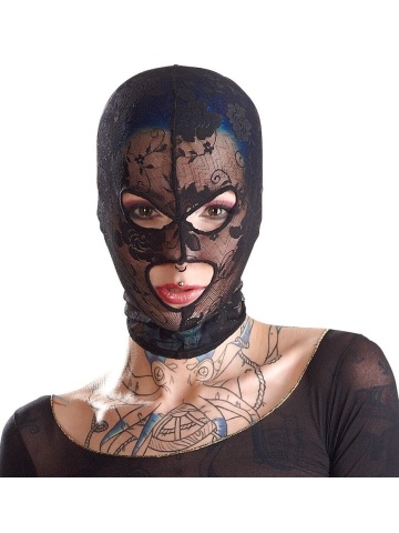 Erotska Čipkana Maska za Glavu | Bad Kitty Head Mask - Img 2