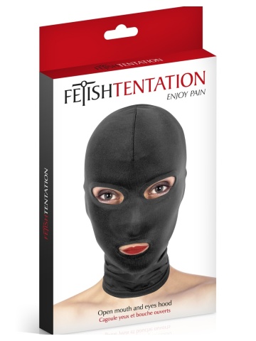 Fetish kapuljača spandex | Spandex Hood – Open Eyes & Mouth