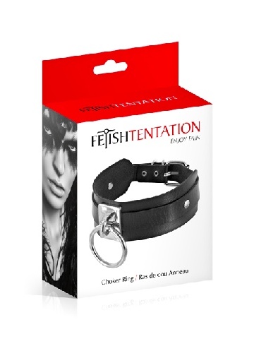 Fetish ogrlica sa prstenom | Tentation Ring
