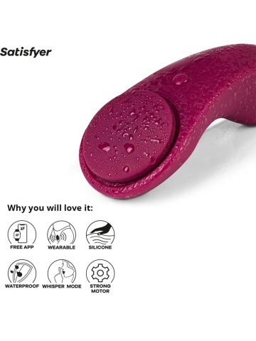 Klito masažer sa aplikacijom | SATISFYER Sexy Secret - Img 7