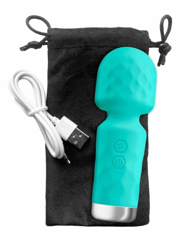Klitoralni punjiv vibrator | Mini Wand Zeleni - Img 5