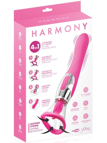 Multifunkcionali vibrator 4u1 | Harmony