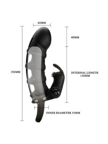 Navlaka za penis sa vibro zekom | Cuper - Img 3