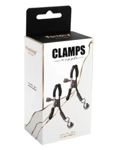 Podesive štipaljke za bradavice sa zvončićima | Nipple Clamps