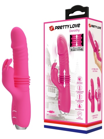 Pokretljivi Rabbit vibrator | Dorothy Pink