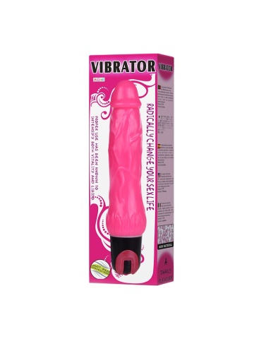 Realističan vibrator | Multi Speed Pink 24 cm - Img 9
