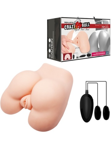 Realistična vibro vagina | Crazy Bull Vibro Us