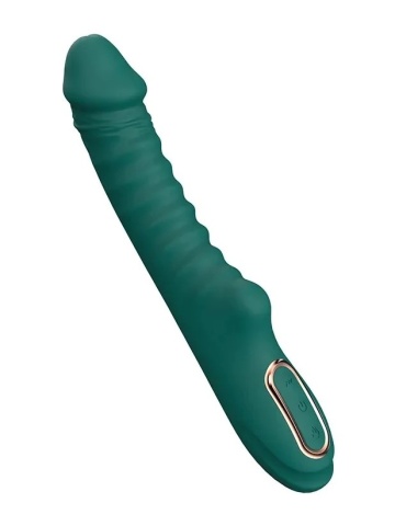 Rebrasti silikonski vibrator | Enyalius Green - Img 5
