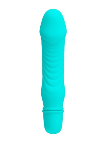 Silikonski plavi mini vibrator | Stev - Img 2